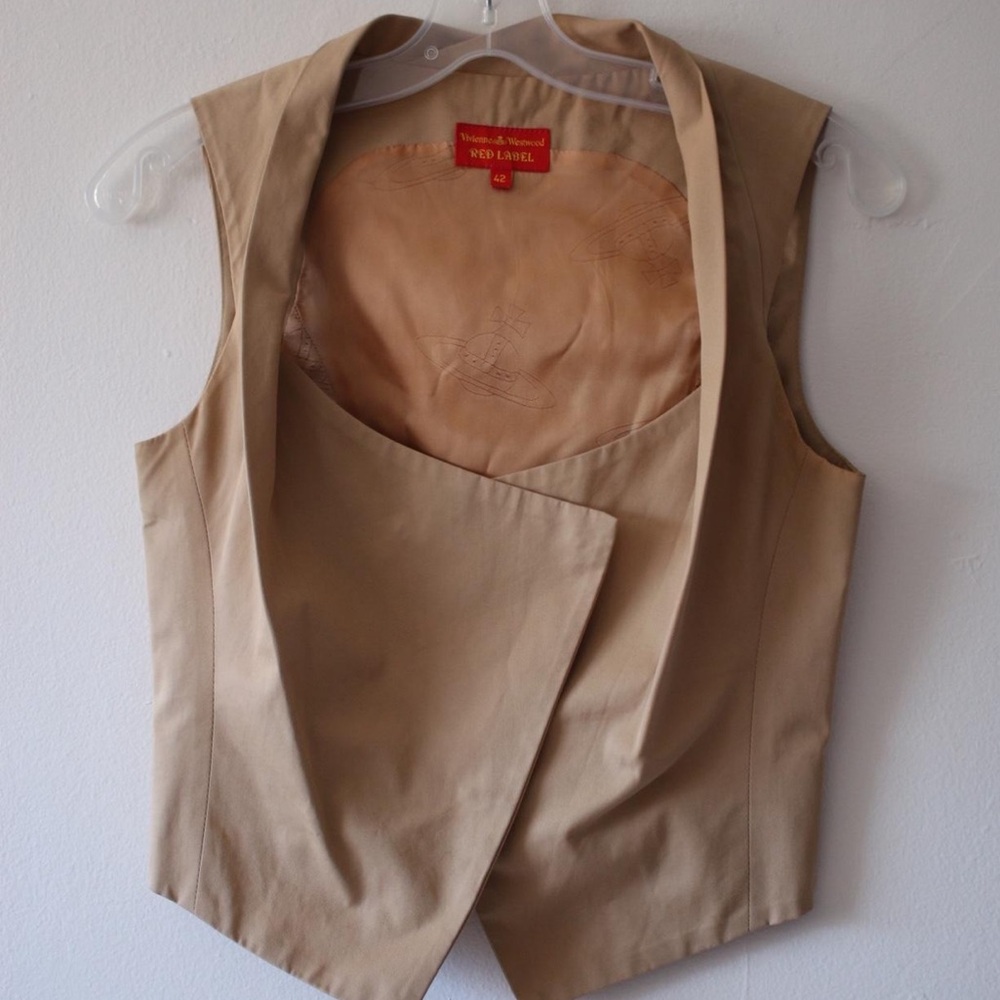 Vivienne Westwood Red Label Tan Fabric